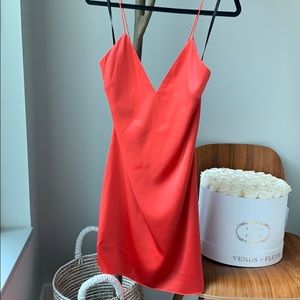 Bebe silky mini dress